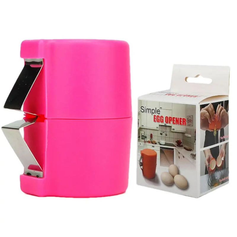 Stainless Steel Eggshell Separator New Egg Shell Opener Egg Beater Egg Peeler Kitchen Handheld Egg Shell Crusher Kitchen Tools