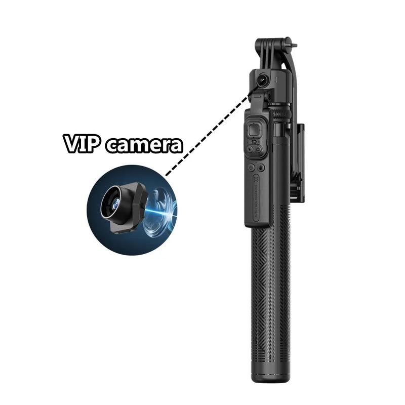 360°Selfie Stick With Bluetooth Remote Intelligent AI Follow-Up Anti Shake Pan Tilt Tripod Fully Automatic Photography Artifact