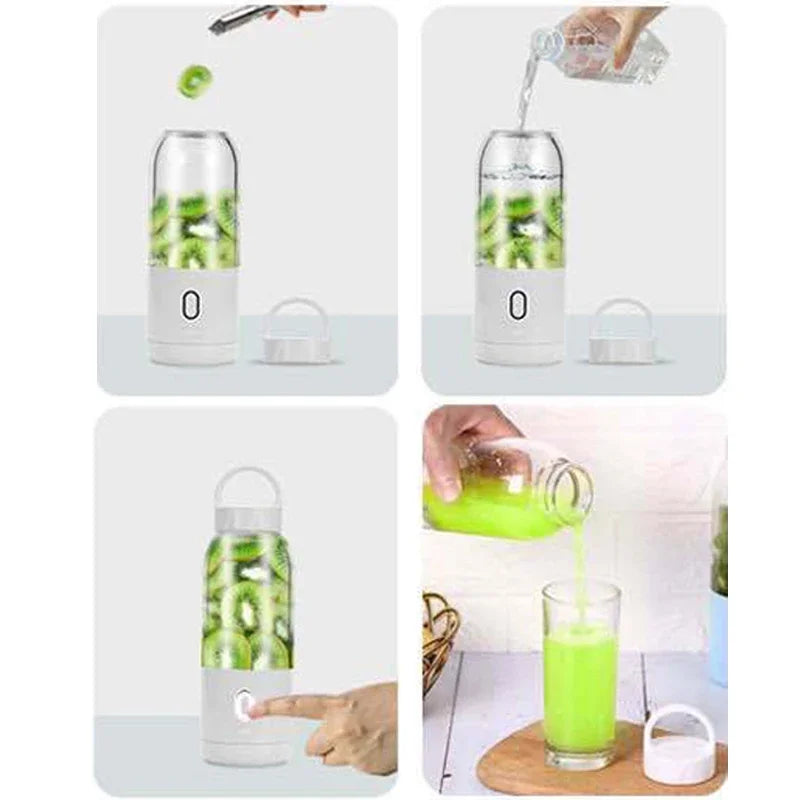 Portable Fruit Juice Blenders Summer Personal Electric Mini Mixers Fruit Extractors Home Juicer Cup Machine For Kitchen