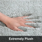 Kitinjoy Soft Bathroom Plush Rug Absorbent Quick Dry Bath Mat Shower Pad Floor Protector Decor Non-Slip Live Room Bedroom Carpet