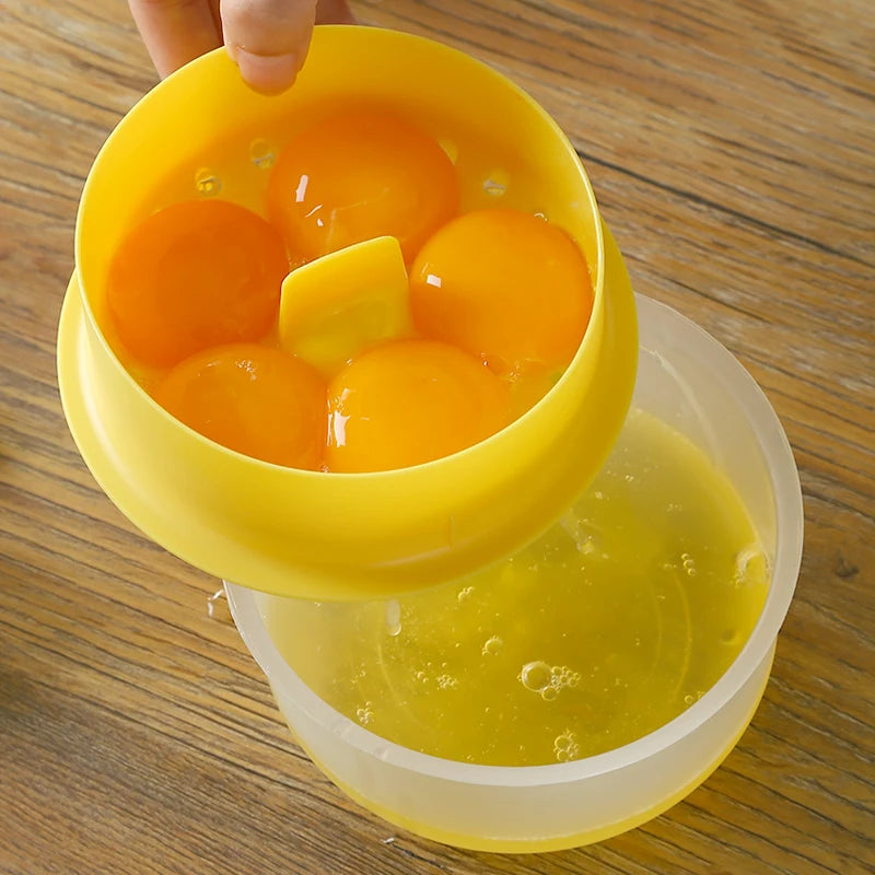 Egg Separator Egg White Yolk Separator Cooking Gadgets and Baking Accessories Home High Capacity Kitchen Tools Cooking Gadgets