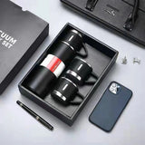 500ML 304 Stainless Steel Vacuum Insulated Bottle Office Business Style Coffee Mug Thermos Bottle Insulated Water Bottle Gift