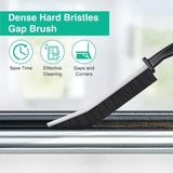 Gap Cleaning Brush Hard-Bristled Crevice Cleaning Brush for Stiff Angled Bristles Tile Bathroom Kitchen Toilet Cleaning Tool